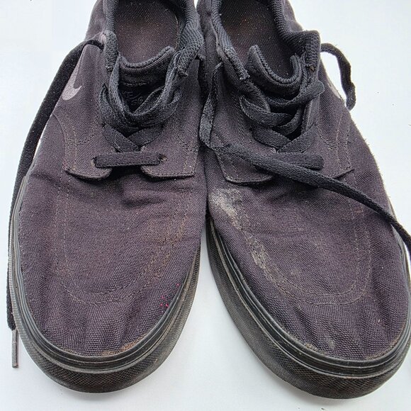 Nike SB Clutch Mens Size 12 Triple Black Skateboarding Shoes Casual Walking - Picture 10 of 15